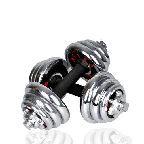 Chromed Adjustable Dumbbells Set 20kg Item | Buy Chromed Adjustable Dumbbells Set 20kg | SPOP Enterprise Global